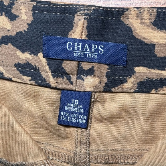 🌻 Chaps by Ralph Lauren Women's size 10 Animal Print Skirt - Picture 5 of 7